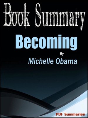 cover image of Becoming--Michelle Obama (Book Summary)